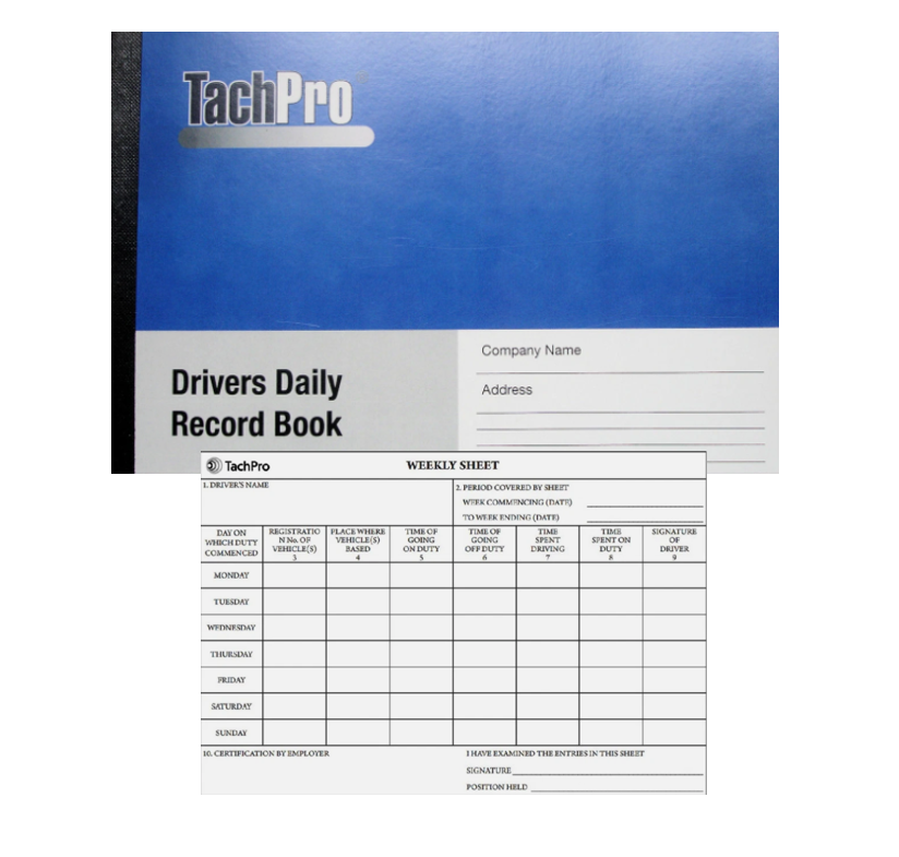 Drivers Daily Record Book
